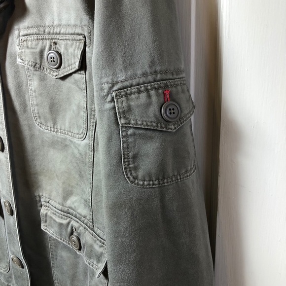 J. Crew Army Style Jacket Sz M - Picture 3 of 6